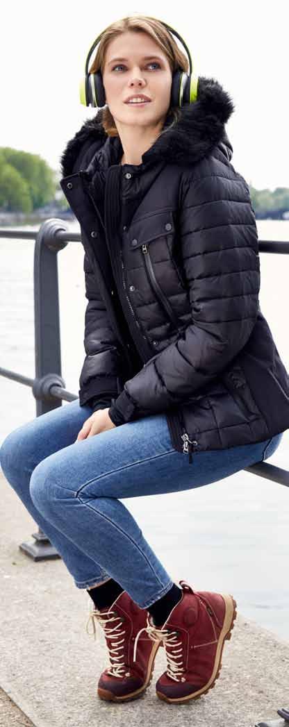 MB7120 #WINTERFIT Many pockets, a stylish design and trendy mixed fabrics make the Wintersport Jacket an