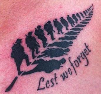 He saw the image on a Wellington waterfront where WWI soldiers had left for Gallipoli around a century ago, and when his wife spotted the same design on television soon afterwards, Mr Neal knew it