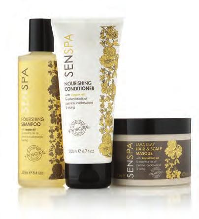 NATURAL Re-create the essence of SenSpa at home with the spa s own Natural Body Therapy range.