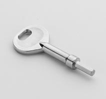 non-removable Locking Cap and separate key.