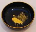 3/4" HIGH LACQUERWARE ROUND BOWL SHAPED OPEN SALT WITH DECORATION LACQUERWARE ROUND BOWL SHAPED OPEN SALT WITH DECORATION CA472 CA509 BLACK 2 3/8" DIA, 1 1/8" HIGH $39.
