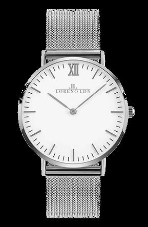 Produced using only the highest quality materials, this watch is modern day luxury personified. Our gorgeous STEALTH SILVER stainless steel mesh timepiece is the perfect accessory for any occasion.