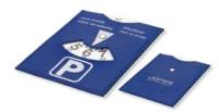 Mapa / Portofel pentru documente, carnet de sofer din PVC, dimensiuni :10,8x16,5x0,4 cm, ambalare : 10/200 buc/pack, logo 70x30 8730-i298 2,70 PVC wallet for driving license/ documents.