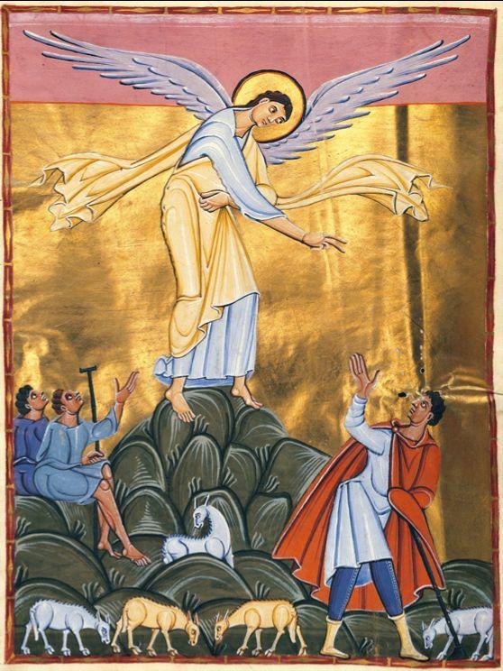 Ottonian Empire Annunciation to the shepherds, Lectionary of Henry II Reichenau Germany 1002-1014 Henry II was Otto III successor, Was the last Ottonian emperor This illuminated manuscript was the