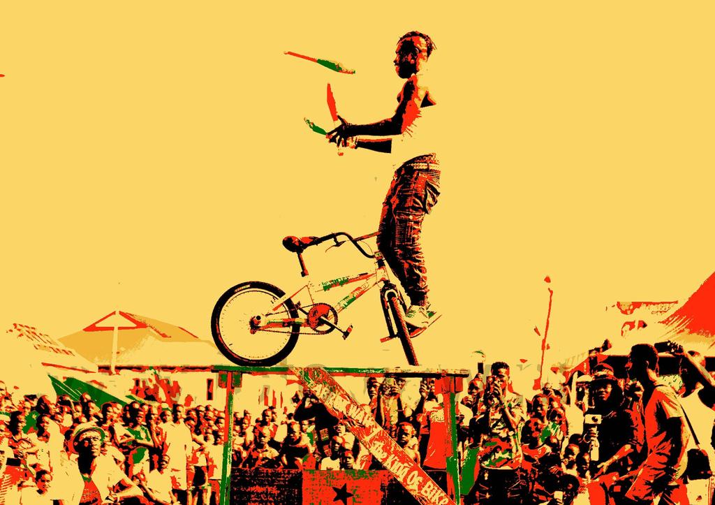 CHALE WOTE Extreme Sports Park Aug 19 20, 2 6pm Area between GAMADA and Bòdè This year, CHALE WOTE takes extreme sports to the next level with a stunt park for skaters, skateboarders and bikers.