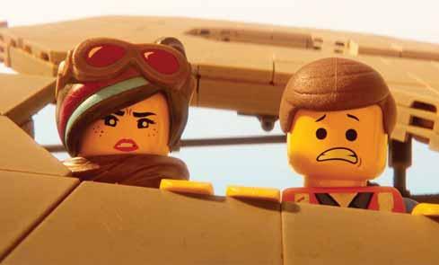 DIRECTION: Mike Mitchell CAST: Chris Pratt, Elizabeth Banks, Will Arnett SYNOPSIS: The citizens of Bricksburg face a dangerous new threat when Lego Duplo invaders from outer space start to wreck