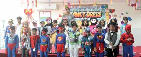 8 GULF TIMES Sunday, February 10, 2019 ASSEMBLY: Doha Modern Indian School (DMIS) recently organised a special assembly Fancy Dress for the students of Grade I-II.