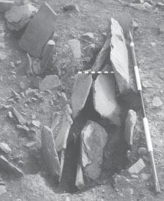 37 Fig. 26 - Tent-grave S 22 from N.W.