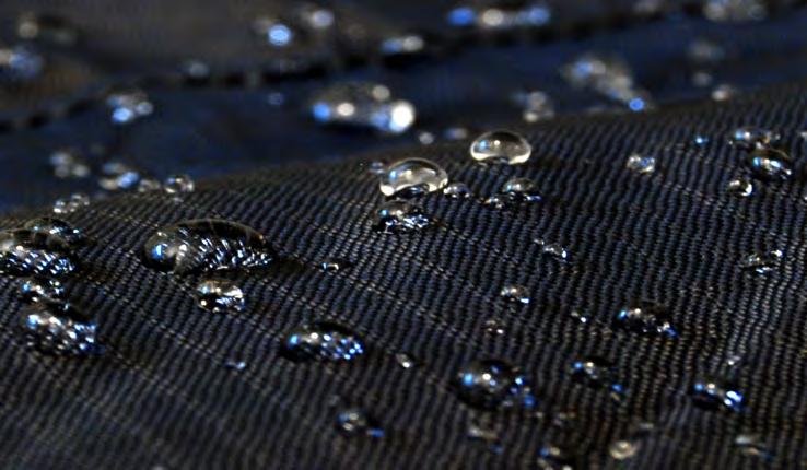 Uni Absorbent Key Benefits : Super hydrophobic and oleophobics Organic Stains resistant Harsh weather resistant Non-stick properties Chemicals resistant Invisible layer Breathable Extreme simple