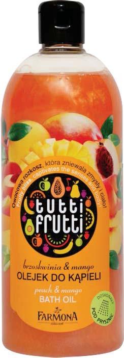 7. TUTTI FRUTTI Peach and Mango bath and shower gel TUNNING JOY OF LIFE! THIS IS HOW HAPPINESS SMELLS LIKE!