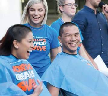 THE BIG DAY! Arrive at your public shave event 1-2 hours prior to start time to set up. Try and be ready about 30 minutes before start time, in case you have some early arrivals.