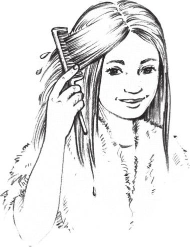 Detection combing The way to check for head lice is called detection combing. It should be done at least once a week.