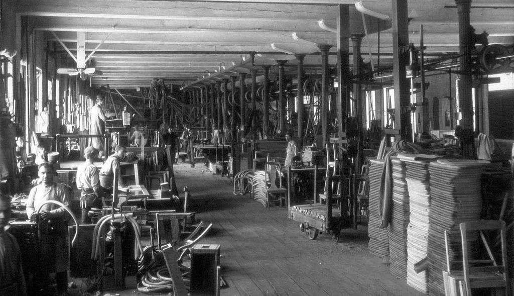 In 1880s as unions gained legislative support, inmate-made goods
