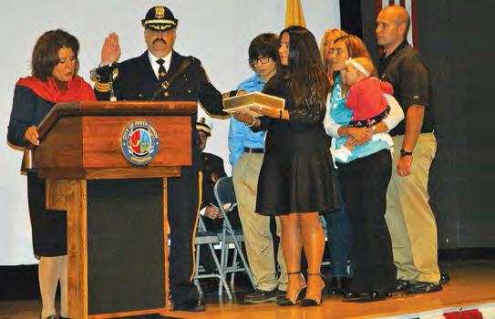 Cattano was sworn in as Deputy Chief of Police along with Eddie Padilla as Lieutenant. Cattano is a 24 year veteran of the PAPD. He was appointed a Police Officer in 1991.