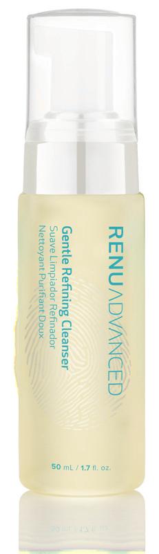 CLEANSE REPAIR REPLENISH Gentle Refining Cleanser This rich foaming cleanser tones and hydrates skin as it gently washes away dirt, oil, and impurities while leaving skin looking and feeling younger.