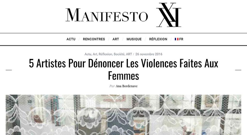Aux Femmes on Manifesto XXI