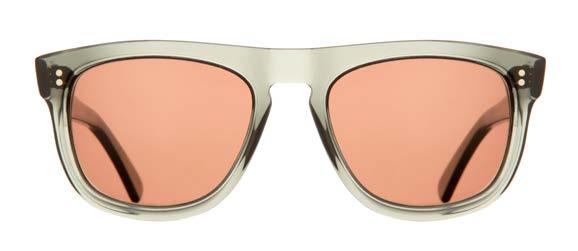 1166 The Sport A sophisticated and youthful acetate sunglass - sporty and sleek.