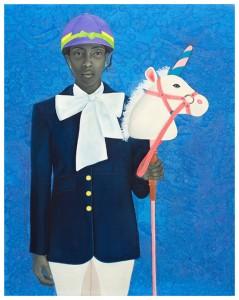 JC: I assume you are familiar with Barkley Hendricks work? He worked in much the same way where he also found his models on the street or by chance. He chose people based on their look or fashion.