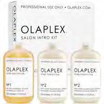 OLAPROMOTRACK N O. 2 BOND PERFECTOR Dramatically improve hair health, texture, and strength with this unique and patented bond-building treatment. N O. 4 BOND MAINTENANCE SHAMPOO Formulated with OLAPLEX bond-building chemistry.