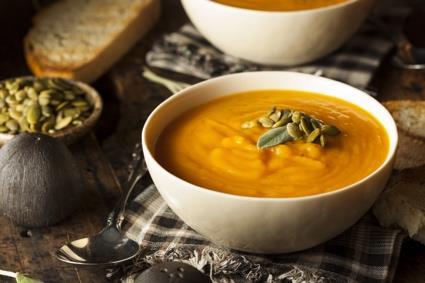 October Recipe: Squash Soup Nothing says fall quite like soup, and we re having a love affair with squash soup. This one is so healthy and so delicious!