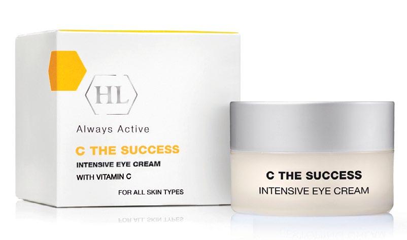 PRODUCT SPOTLIGHT INTENSIVE EYE CREAM WITH VITAMIN C DESCRIPTION: Active eye contour cream based on vitamin C to nourish, strengthen collagen and elastin fibers, blur expression lines and intensely