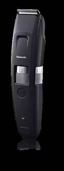 Panasonic Beard/Hair Trimmers offer easy wet/dry operation in daily use.