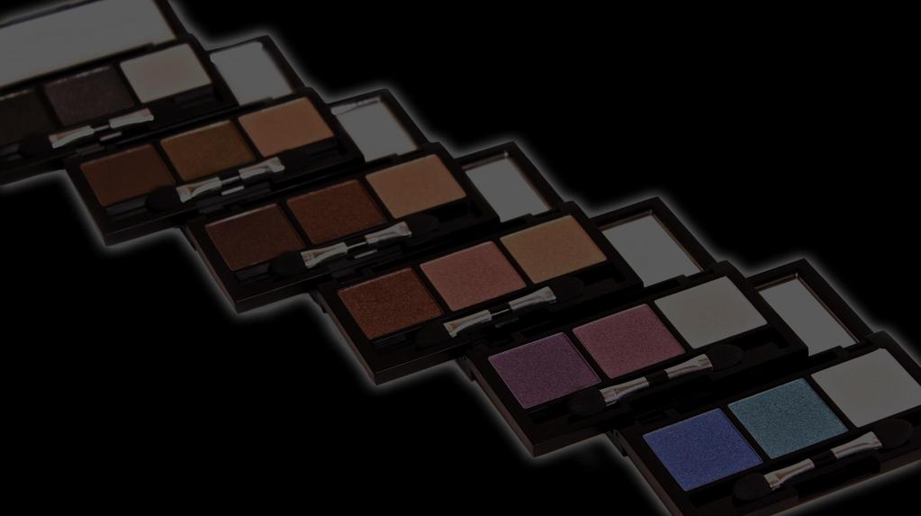 Pressed Eye shadows The Eye Shadow Palette collection is the latest addition to Compact Beauty, on the go collection.