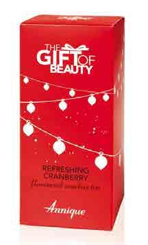with tantalising cranberry. The spirited colour and aroma of cranberries are reminiscent of festive get-togethers and celebrations.