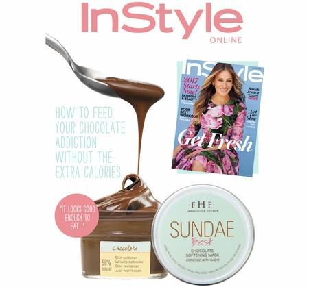 Sundae Best - Chocolate Softening Mask with CoQ10 CHOCOLATE: A COMPLEXION S BEST FRIEND.