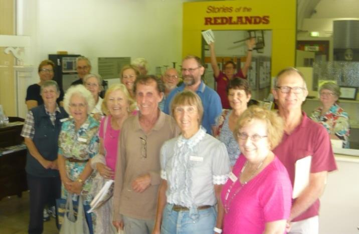 REDLAND MUSEUM RECOLLECTIONS MAY 2015 PRESIDENT S REPORT Our monthly activities are escalating.