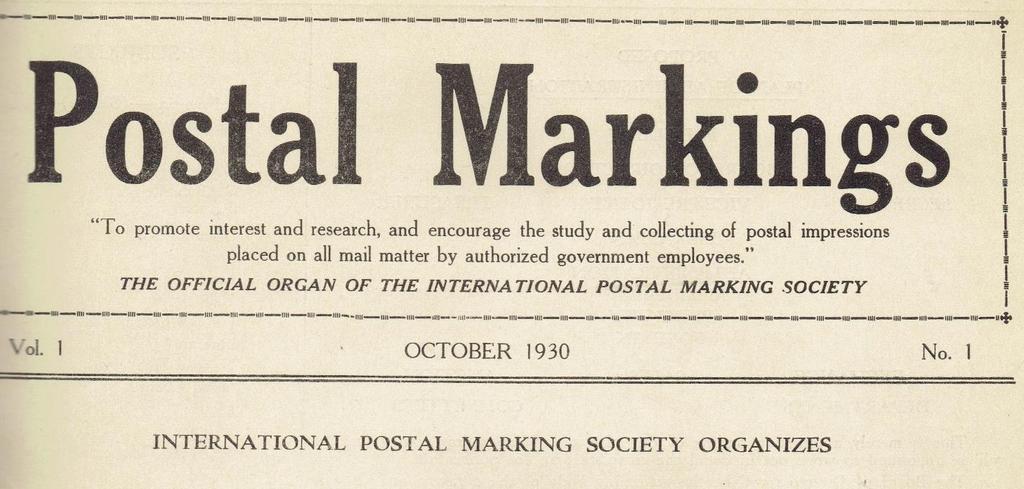 In the 1920 s cover collectors began to collect stampless mail.