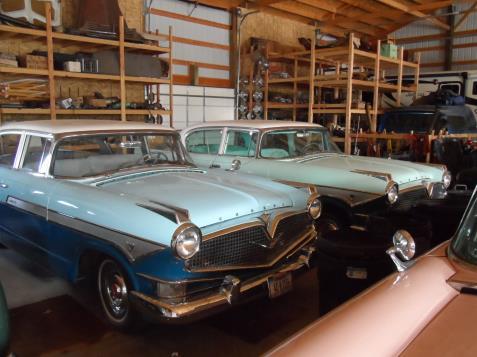 private car collection that was owned by our host and hostess which had many makes