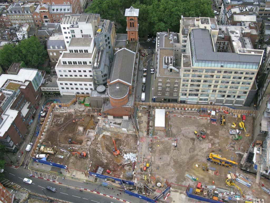 Fig 3 View of site from Centre Point, looking West 7