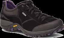 Durable Vibram rubber outsole is slip-resistant suitable for outdoor use on
