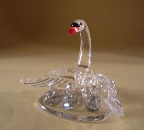 Product Category Animals Product Name Swan family Swarovski code