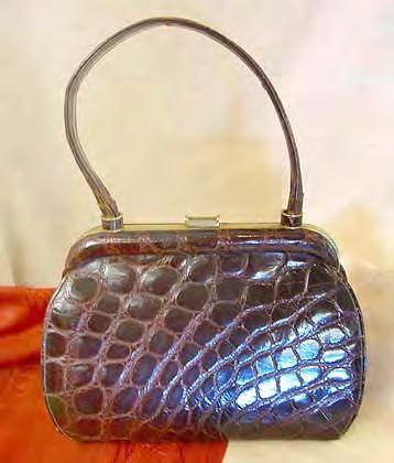 Much smaller than regular purses, and usually rectangular (although we have seen some terrific square and oval hapes), they are often used for dressy evenings and can be made of silk, velvet,