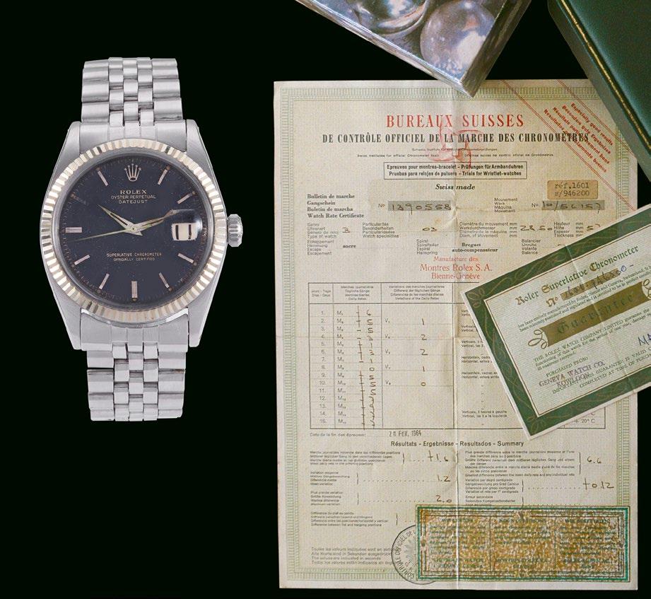 Lot 365 ROLEX Oyster Perpetual Datejust Ref 1601 Serial no.