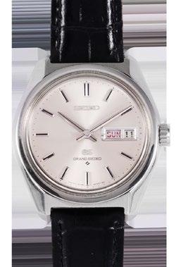 Lot 368 GRAND SEIKO 43999 - The Self Dater BMBY May 1965 Rare and important mechanical wristwatch with sweep center seconds, aperture for date, stainless steel water-resistant case with original
