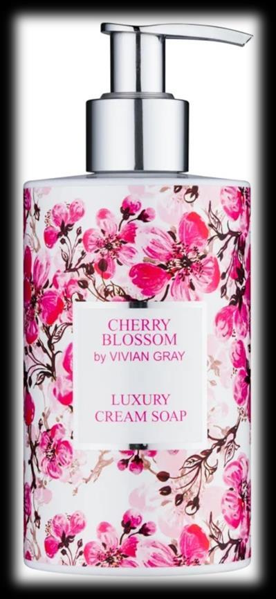 Vivian Gray Cherry Blossom 3,90 250ml Features: effectively cleanses the skin of the hands prevents drying of the