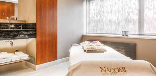 PACKAGES NAGOMI PACKAGE 190 per person We understand the importance of finding moments of rest. Nagomi is a Japanese word, meaning to calm down, and this is exactly what we invite you to do.