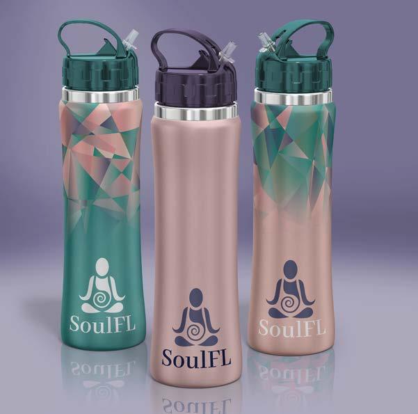 Products YOGA MATS WATER BOTTLES yoga mats are made of a natural and recycled rubber.