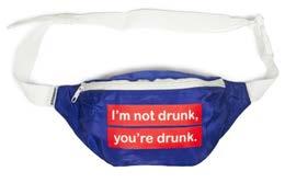 The Fanny Pack Decorated MSRP $23 Not, not drunk The Fanny Pack