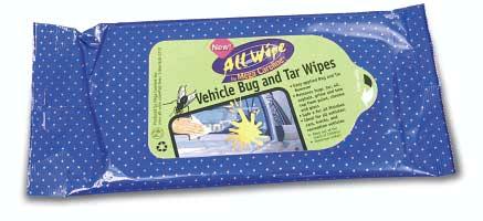 Vehicle Bug and Tar Wipes Vehicle AW-5133 30 7.9"x7.1" L.: 14.8" W.: 9.45" Hi: 7.