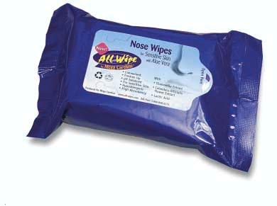 Nose Wipes for Sensitive Skin Personal Hygiene AW-5302 25 7.87"x 5.