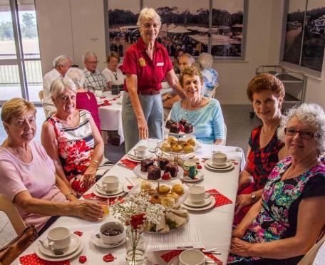 A Trip Down Memory Lane More than fifty guests were treated to a delightful morning tea at