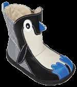 Tux the Penguin Zipper Boot R Paw Flex