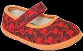 With clever graphic prints on the footbed that relate to the animal prints on the upper (like an