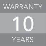 This warranty is valid under the following terms and conditions: - For 8 years, Dickson Constant shall either replace free of charge or, at its convenience, reimburse the invoice value of the section