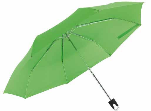 tips, wooden crook handle, polyester pongee canopy with special waterresistant coating, closure with Velcro