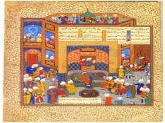 It is perfectly delineated in the miniature paintings, such as figures, in Firdausi proves his literary talent, figs.12-13.